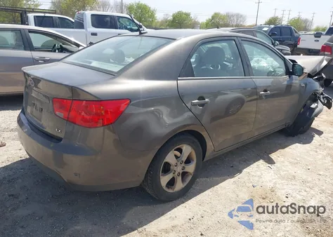 2010 Kia Forte Ex from USA, damaged, VIN KNAFU4A2XA5287757